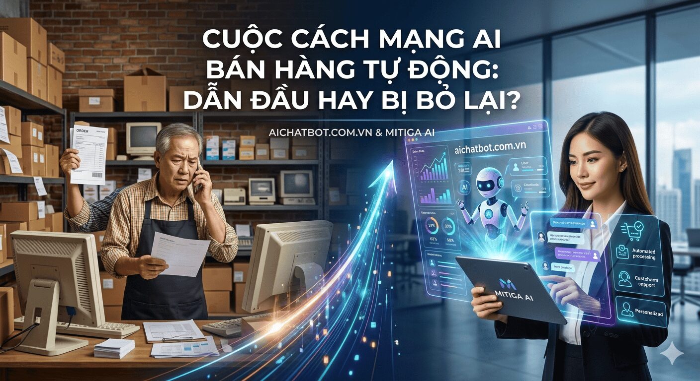 AI thay đổi cuộc chơi bán hàng: Bạn sẽ dẫn đầu hay để đối thủ bỏ lại phía sau?