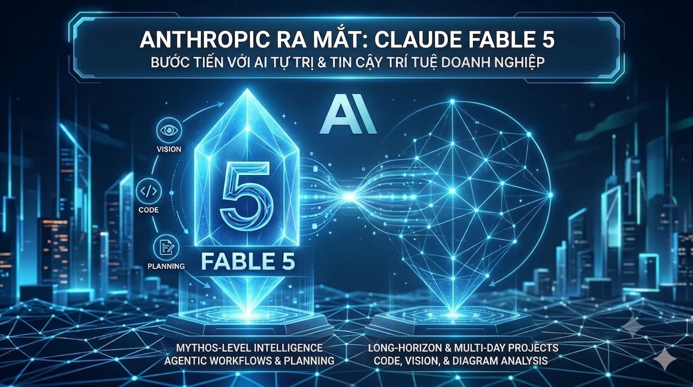 Anthropic Ra Mắt mô hình AI: Claude Fable 5