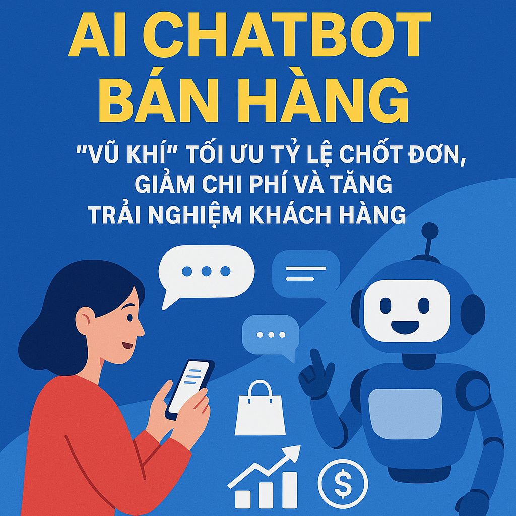 AI Chatbot Bán Hàng: “Vũ Khí” Tối Ưu Tỷ Lệ Chốt Đơn, Giảm Chi Phí và tăng trãi nghiệm khách hàng