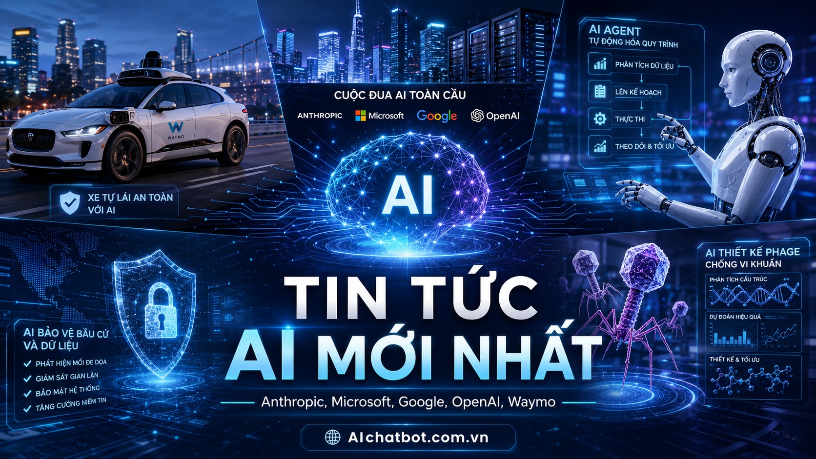 Tin tức AI mới nhất: Anthropic kêu gọi “phanh khẩn cấp” cho AI, Microsoft và Google tăng tốc AI Agent